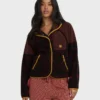 A/Div Chaqueta de forro polar Sherpa con botones a presión A/Div Chaqueta de forro polar Sherpa con botones a presión