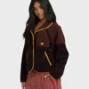 A/Div Chaqueta de forro polar Sherpa con botones a presión A/Div Chaqueta de forro polar Sherpa con botones a presión