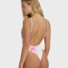 Bañador de una pieza con escote en V profundo Sunny Shore Bañador de una pieza con escote en V profundo Sunny Shore