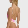 Bañador de una pieza con escote en V profundo Sunny Shore Bañador de una pieza con escote en V profundo Sunny Shore