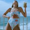 Bañador de una pieza tipo bandeau de verano Lottie Hall Bañador de una pieza tipo bandeau de verano Lottie Hall