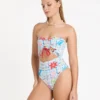 Bañador de una pieza tipo bandeau de verano Lottie Hall Bañador de una pieza tipo bandeau de verano Lottie Hall