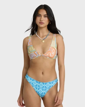 Braguita de bikini reversible de talle bajo Le Surf