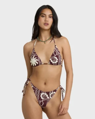 Braguita de bikini tanga con lazos laterales Sol Playa