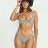 Braguitas de bikini Bondi con estampado de cuadros ondulados Braguitas de bikini Bondi con estampado de cuadros ondulados