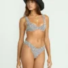 Braguitas de bikini Bondi con estampado de cuadros ondulados Braguitas de bikini Bondi con estampado de cuadros ondulados