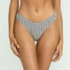 Braguitas de bikini Bondi con estampado de cuadros ondulados Braguitas de bikini Bondi con estampado de cuadros ondulados