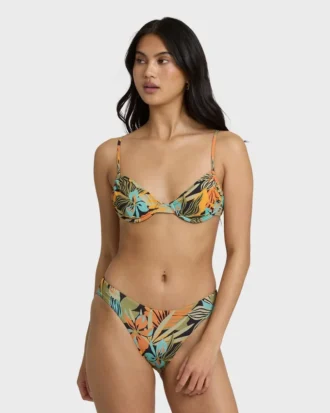 Braguitas de bikini de corte bajo Des Tropiques