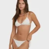 Braguitas de bikini de verano con braguita tanga de corte minúsculo y lazos laterales altos