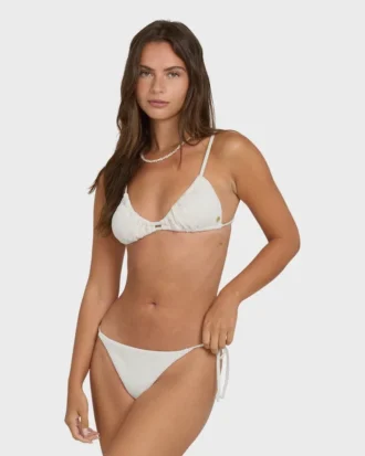Braguitas de bikini de verano con braguita tanga de corte minúsculo y lazos laterales altos
