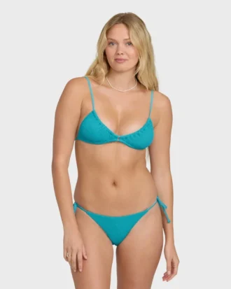 Braguitas de bikini de verano con braguita tanga de corte minúsculo y lazos laterales altos