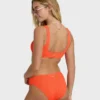 Braguitas de bikini de verano con corte asimétrico