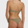 Braguitas de bikini de verano con tanga de cintura alta y lazos laterales