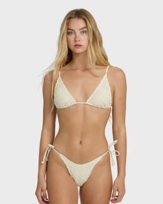Braguitas de bikini diminutas Dippi con lazos laterales de Twisted Tides