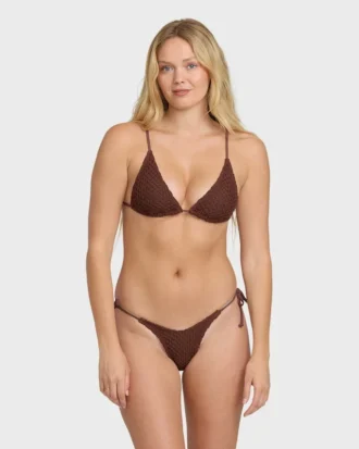Braguitas de bikini diminutas Dippi con lazos laterales de Twisted Tides