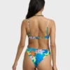 Braguitas de bikini mediana Agua Flores Bondi