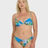 Braguitas de bikini mediana Agua Flores Bondi