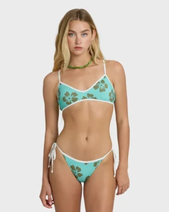 Braguitas de bikini medianas Tropic con lazos laterales del verano pasado