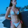 Braguitas de bikini Skimpy con lazos laterales de Lottie Hall Braguitas de bikini Skimpy con lazos laterales de Lottie Hall