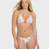 Braguitas de bikini tanga con lazos laterales Sandy Shells