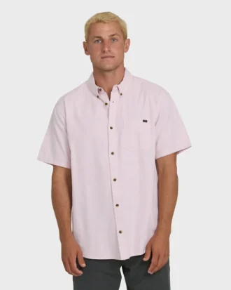 Camisa de manga corta tejida All Day