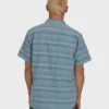 Camisa de manga corta tejida All Day Stripe en pantalones cortos Camisa de manga corta tejida All Day Stripe en pantalones cortos