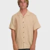 Camisa de pantalón corto tejida de jacquard Garage Nashua
