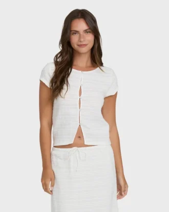 Camisa tejida de manga corta Your Call