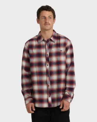 Camisas de franela de manga larga Coastline Camisas de franela de manga larga Coastline