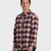 Camisas de franela de manga larga Coastline