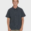 Camisas tejidas de manga corta Garage Sandon Jacquard