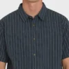 Camisas tejidas de manga corta Garage Sandon Jacquard