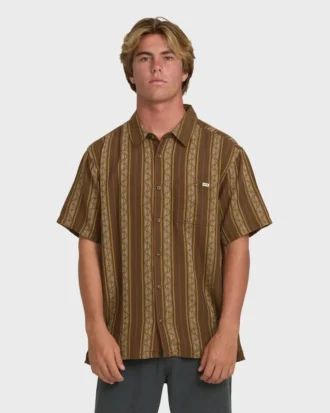 Camisas tejidas de manga corta Jacquard de Sundays