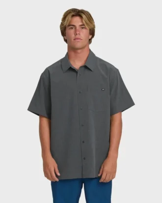 Camisas tejidas de manga corta perforadas A/Div Surftrek