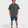 Camisas tejidas de manga corta perforadas A/Div Surftrek