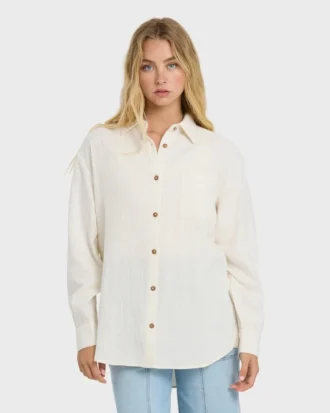 Camisas tejidas de manga larga Wanderer Solid