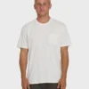 Camiseta de manga corta con bolsillo Essential Wave Washed Premium para pantalones cortos