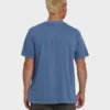 Camiseta de manga corta con bolsillo Essential Wave Washed Premium para pantalones cortos