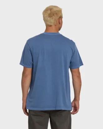 Camiseta de manga corta con bolsillo Essential Wave Washed Premium para pantalones cortos