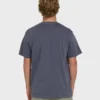 Camiseta de manga corta con bolsillo Essential Wave Washed Premium para pantalones cortos