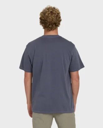 Camiseta de manga corta con bolsillo Essential Wave Washed Premium para pantalones cortos