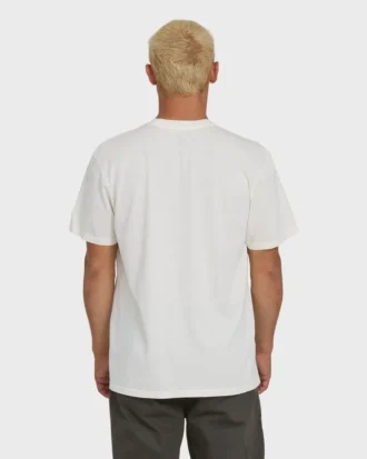 Camiseta de manga corta con bolsillo Essential Wave Washed Premium para pantalones cortos