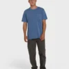 Camiseta de manga corta con bolsillo Essential Wave Washed Premium para pantalones cortos
