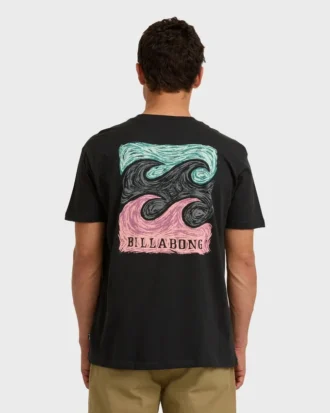 Camiseta de manga corta Crayon Wave Premium