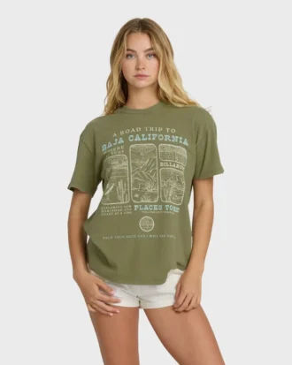 Camiseta de manga corta «Flying to the Moon»