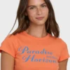 Camiseta de manga corta Paradise Horizon en pantalón corto