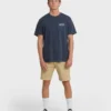 Camiseta de manga corta premium con lavado ondulado de Choices Camiseta de manga corta premium con lavado ondulado de Choices