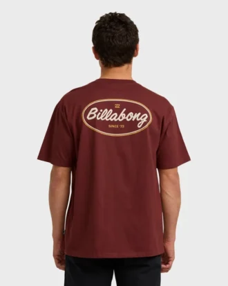 Camiseta de manga corta regular con cuello redondo
