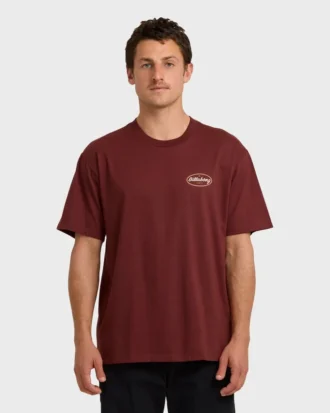 Camiseta de manga corta regular con cuello redondo