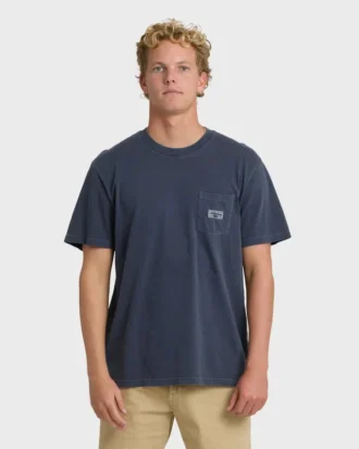 Camiseta de pantalón corto Essential Pocket Wave Washed Premium